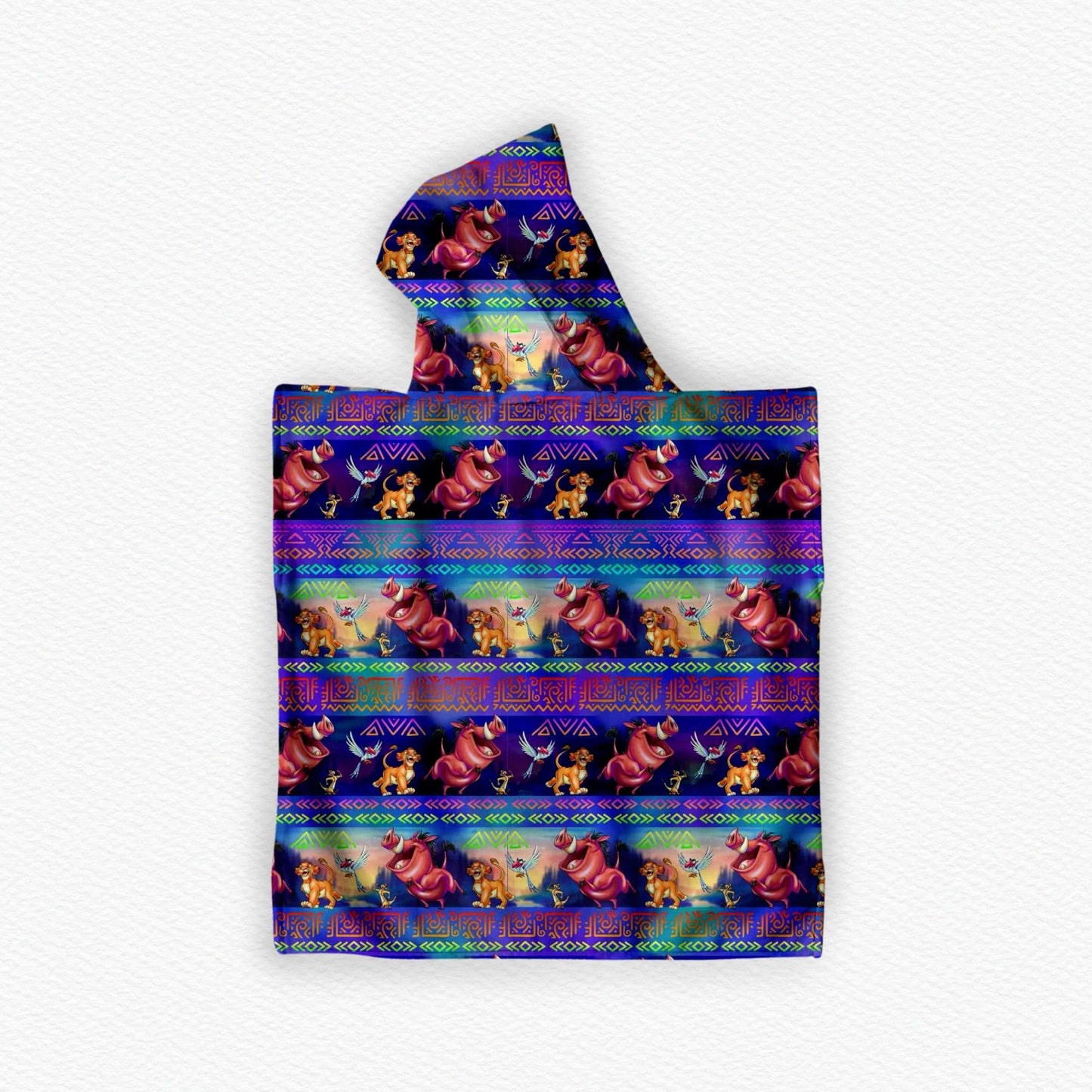 King Hooded Beach Towel