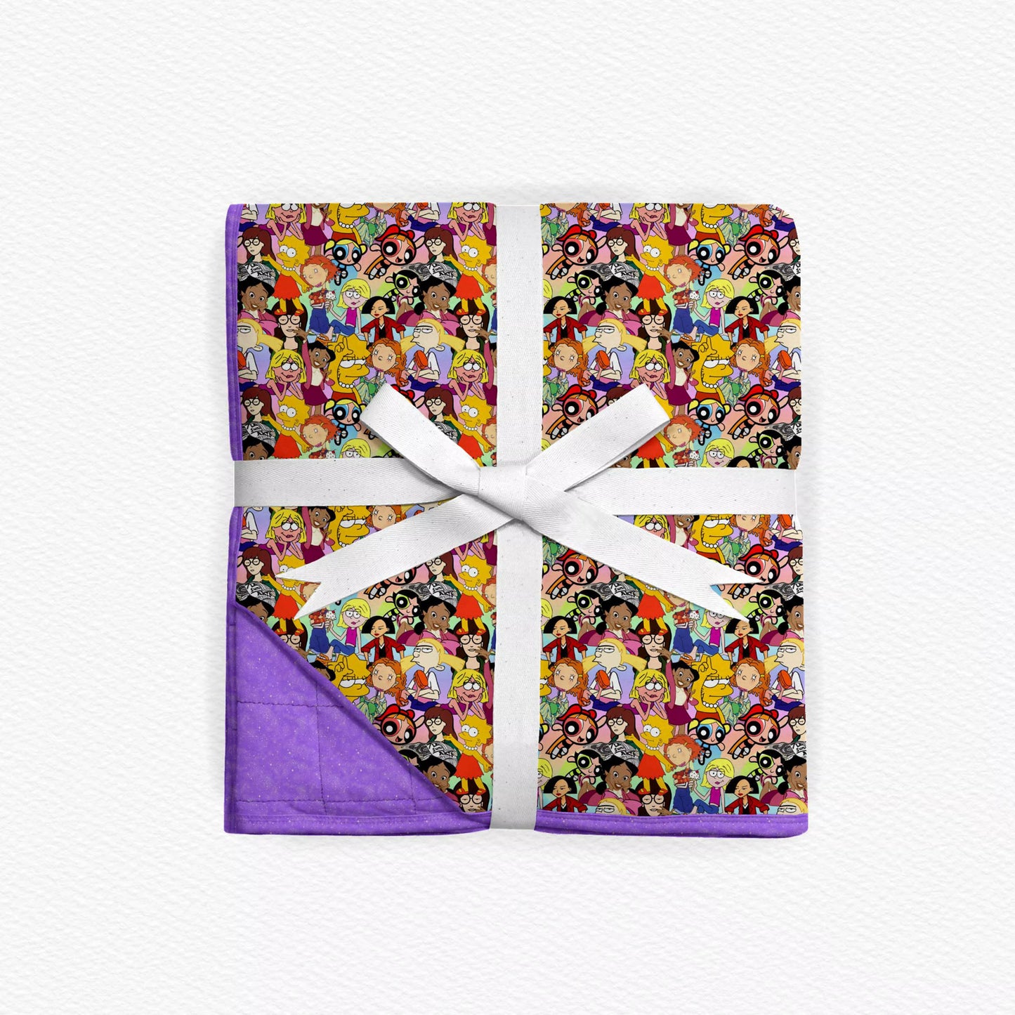 90s Girlies 60 x 80 Quilted