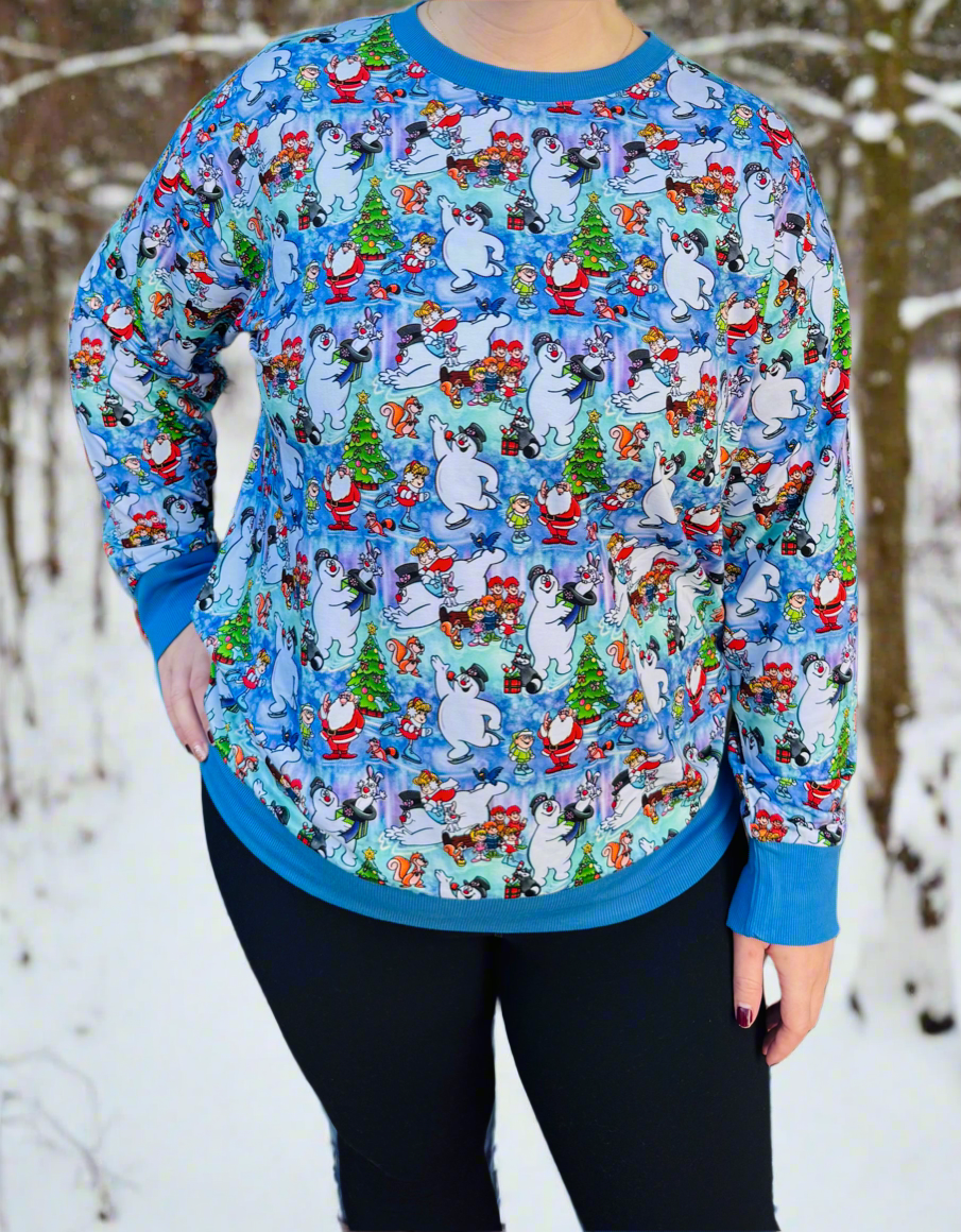 Happy Jolly Soul French Terry Crewneck