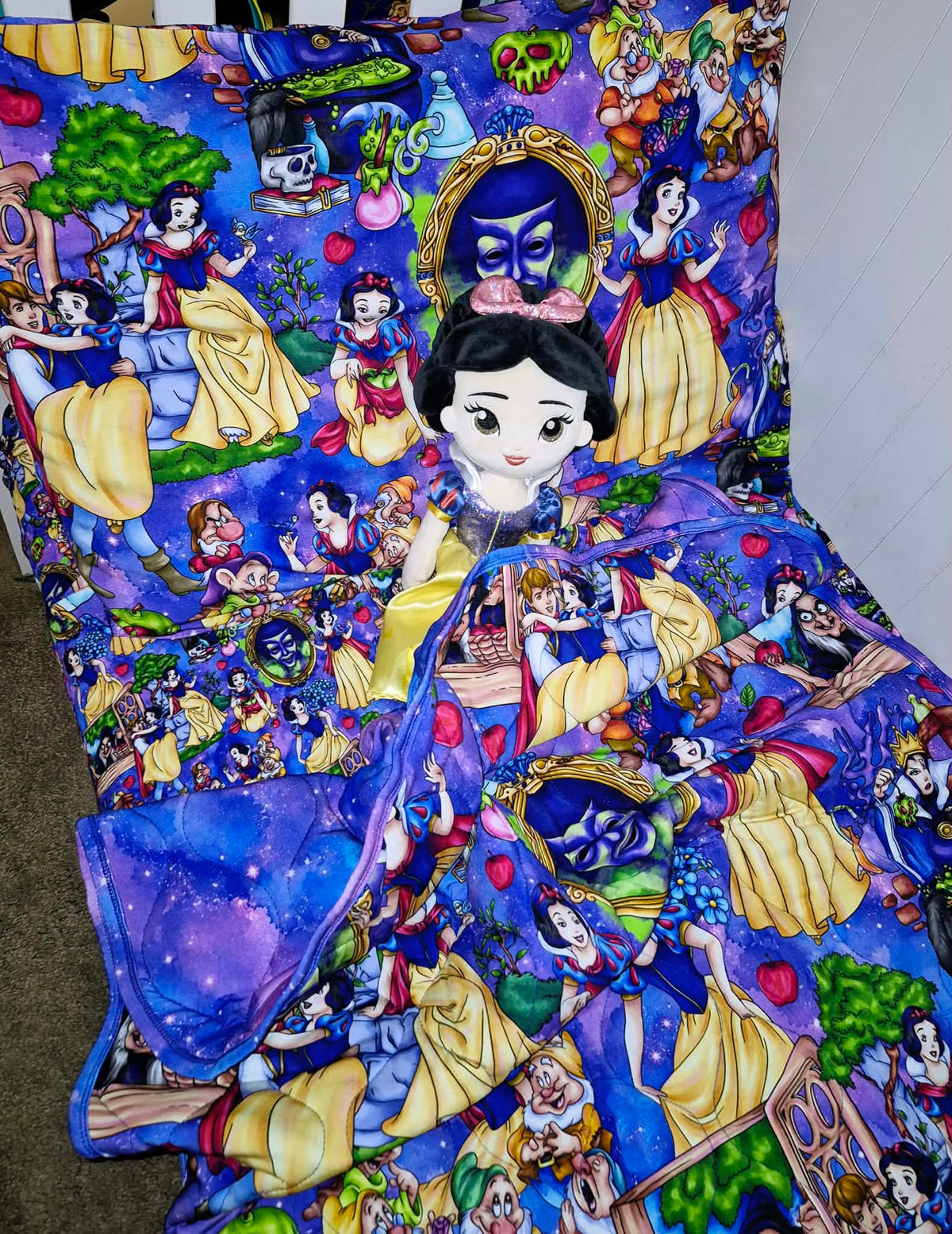 Fairest Of Them All Double Quilted Bamboo Blanket - 30x40