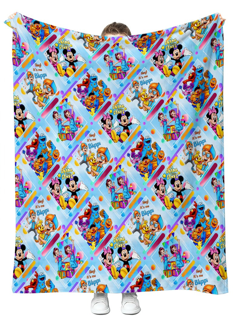 Squad Goals Plush Blanket 50x60