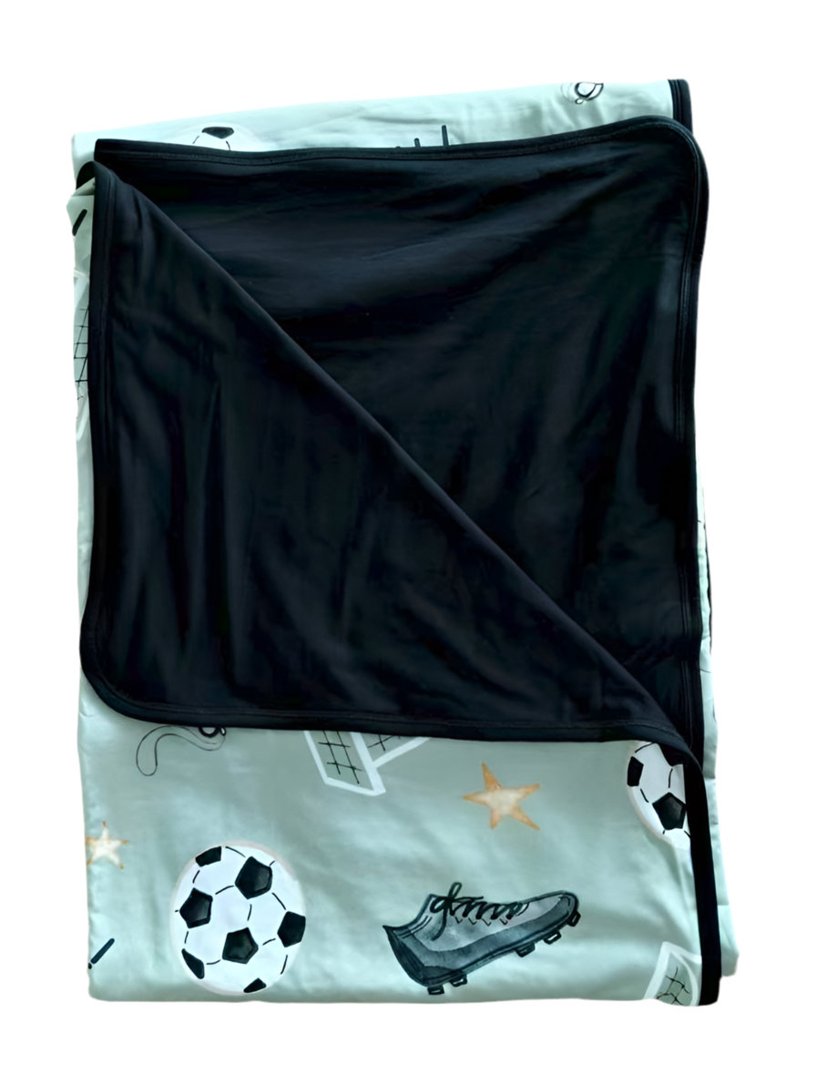 Shoot Your Shot Bamboo Blanket - 60x60