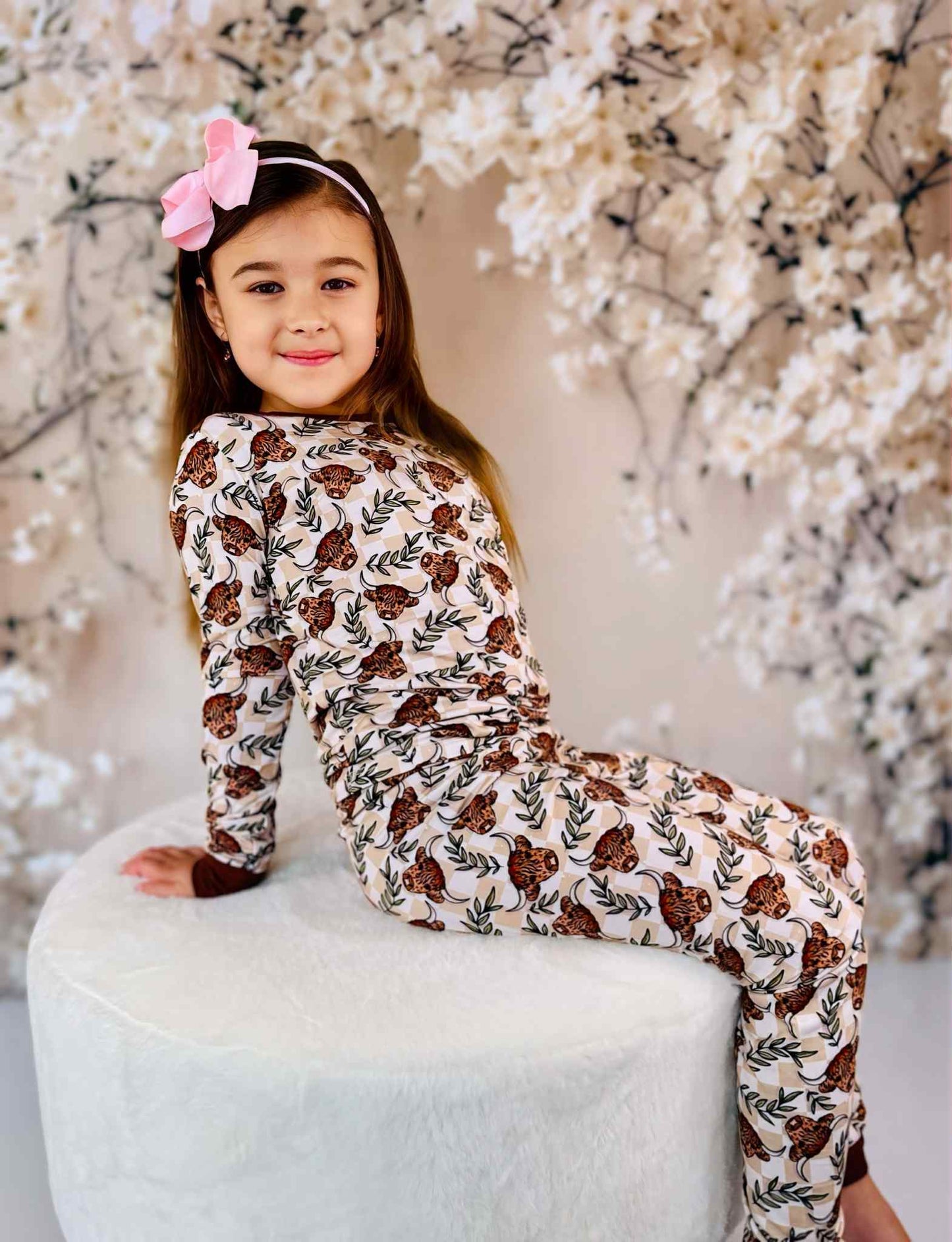 Moo Moo Pajama Set