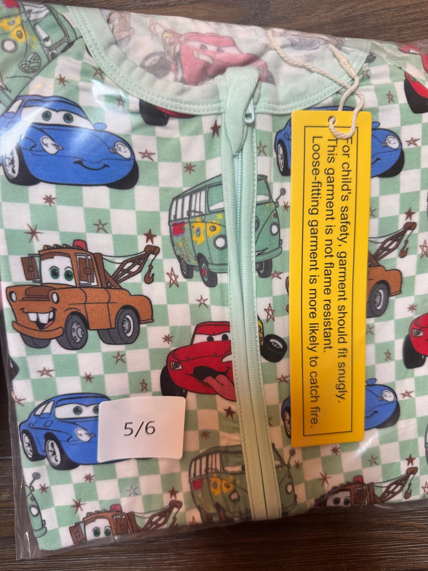 5/6 Green Cars Zippy