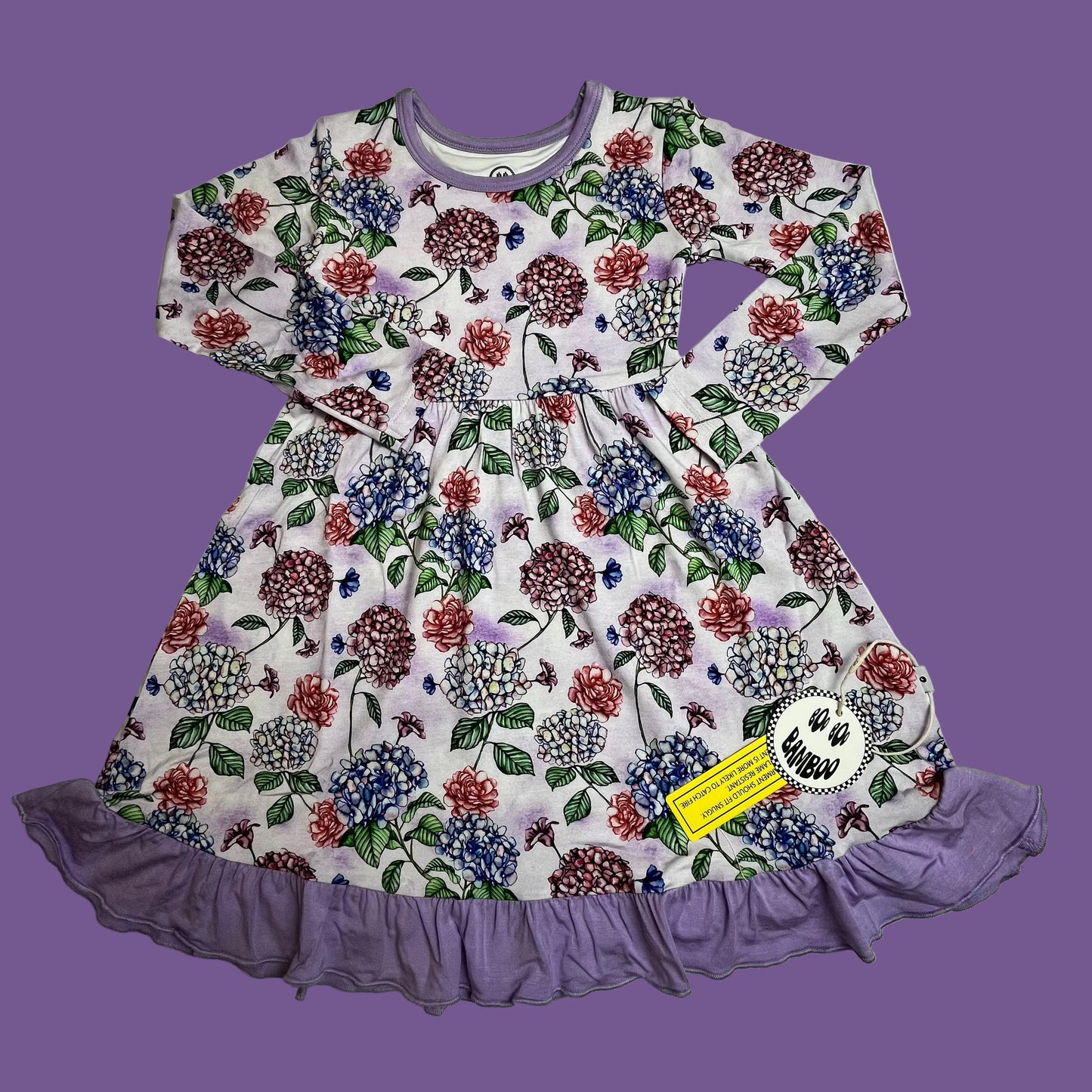 Beverly’s Garden Longsleeve Twirl Dress
