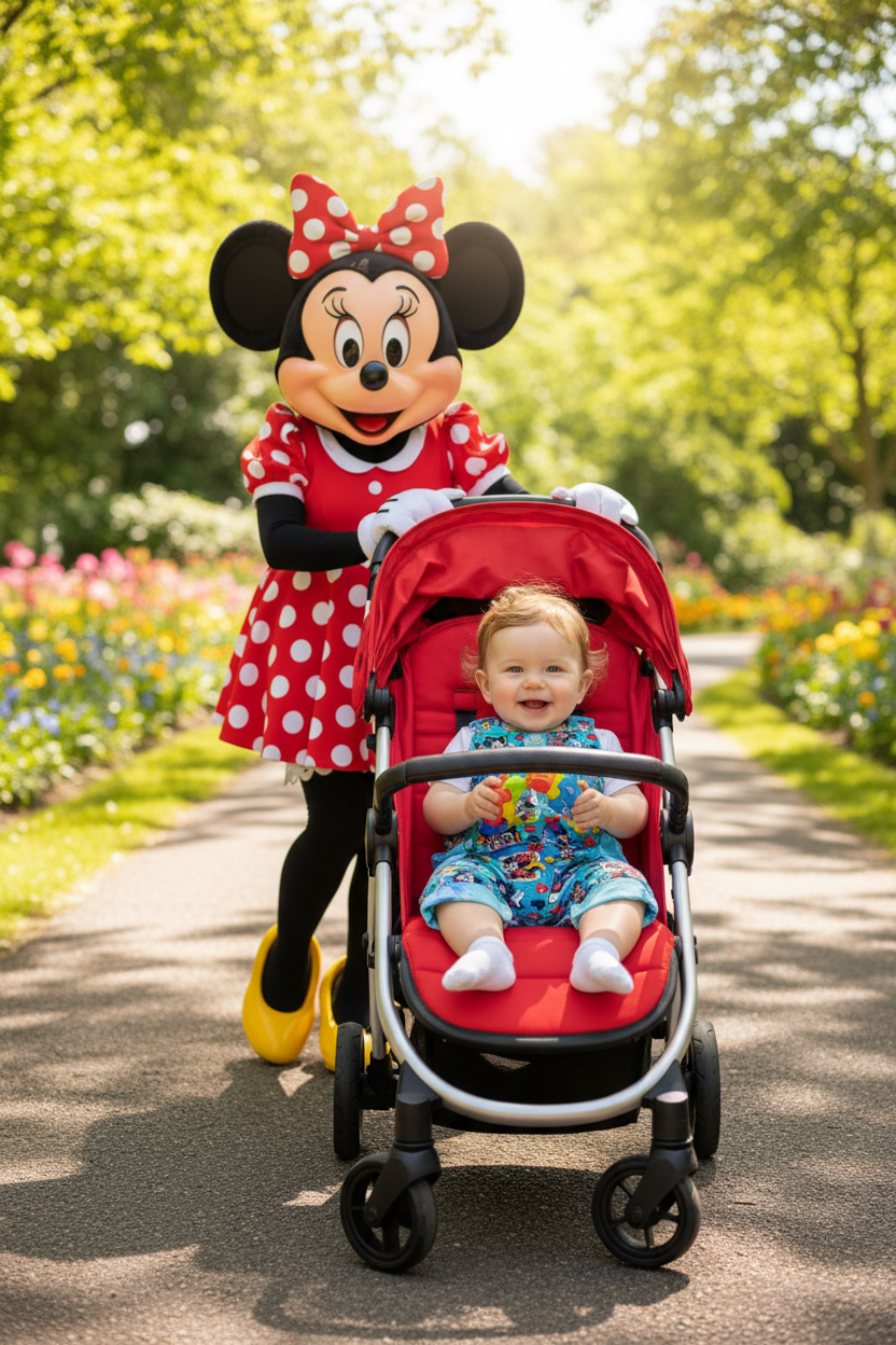 Magical Memories French Terry Short Overalls