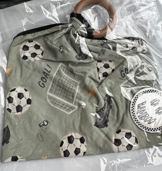 Shoot Your Shot Oversized Wooden Ring Lovey