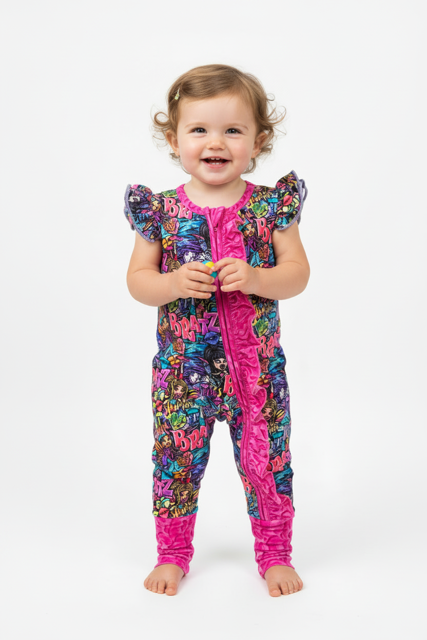 Passion For Fashion Short Flutter Zippy