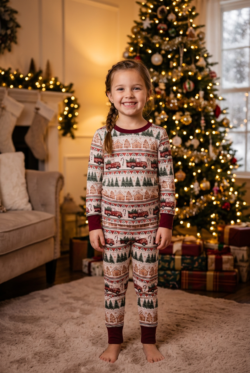 Classic Christmas Pajama Set