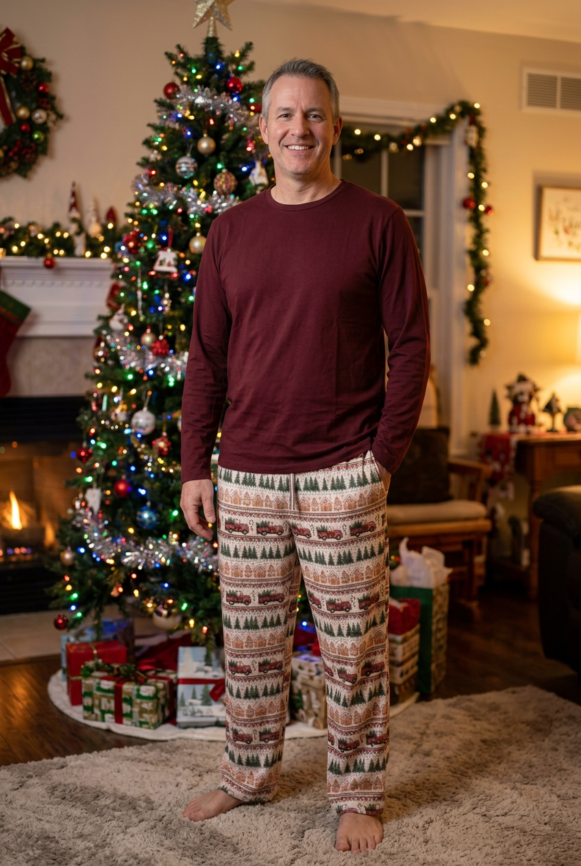 Classic Christmas Men’s PJ Set