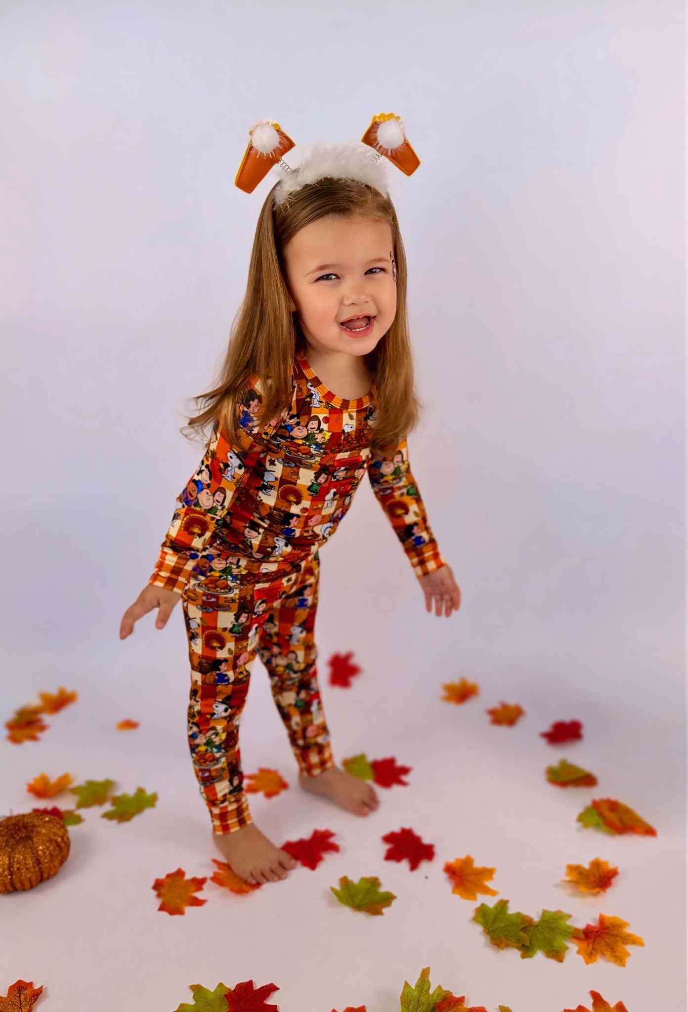 Boo Boo Friendsgiving Pajama Set