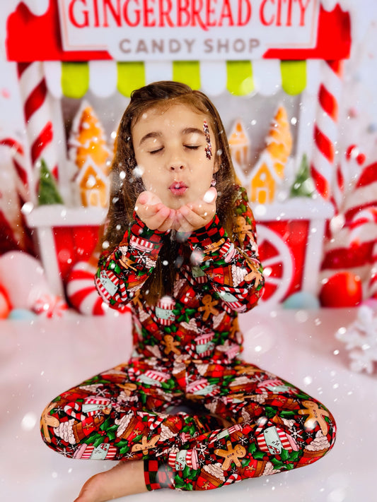 Gingerbread Dreams Pajama Set