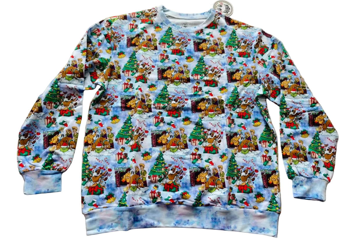 Mystery Christmas Women’s French Terry Crewneck - True to Size