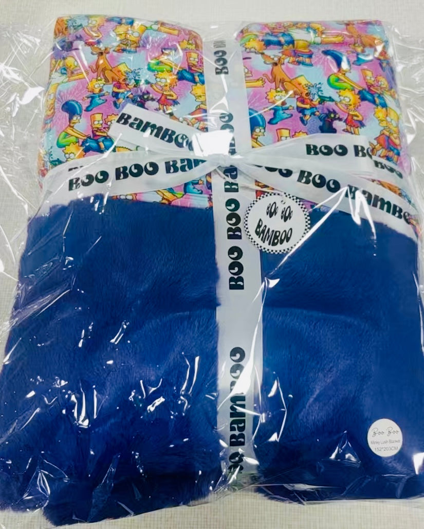 Overstimulated Moms Club Luxe Bamboo Minky Lush Blanket - 60x80