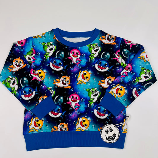 Fin Family Kids French Terry Crewneck