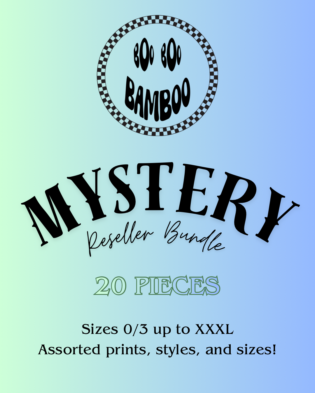 20 Piece Reseller Bamboo Bundle - NO CODES