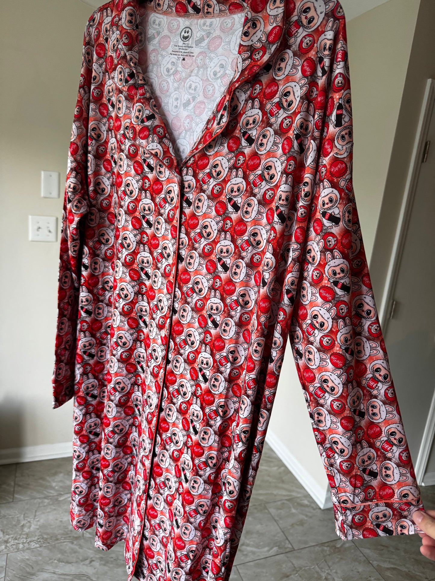 Boo Boo Cola Women’s Button Down Nightgown