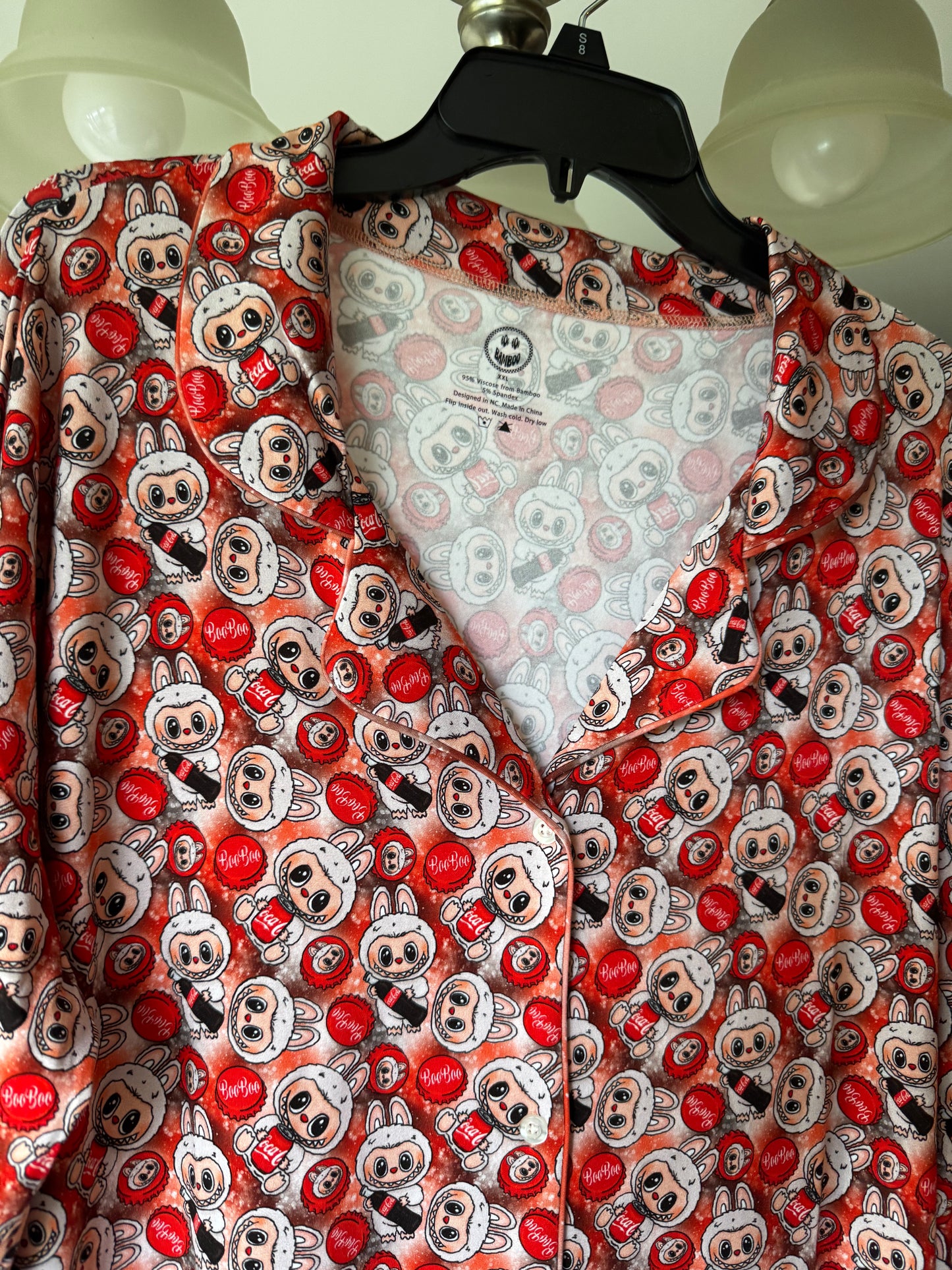 Boo Boo Cola Women’s Button Down Nightgown