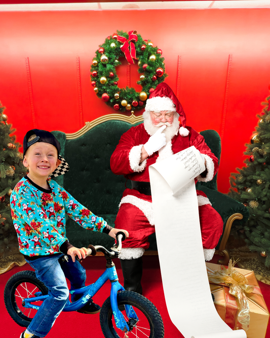 Sleigh All Day Kids French Terry Crewneck