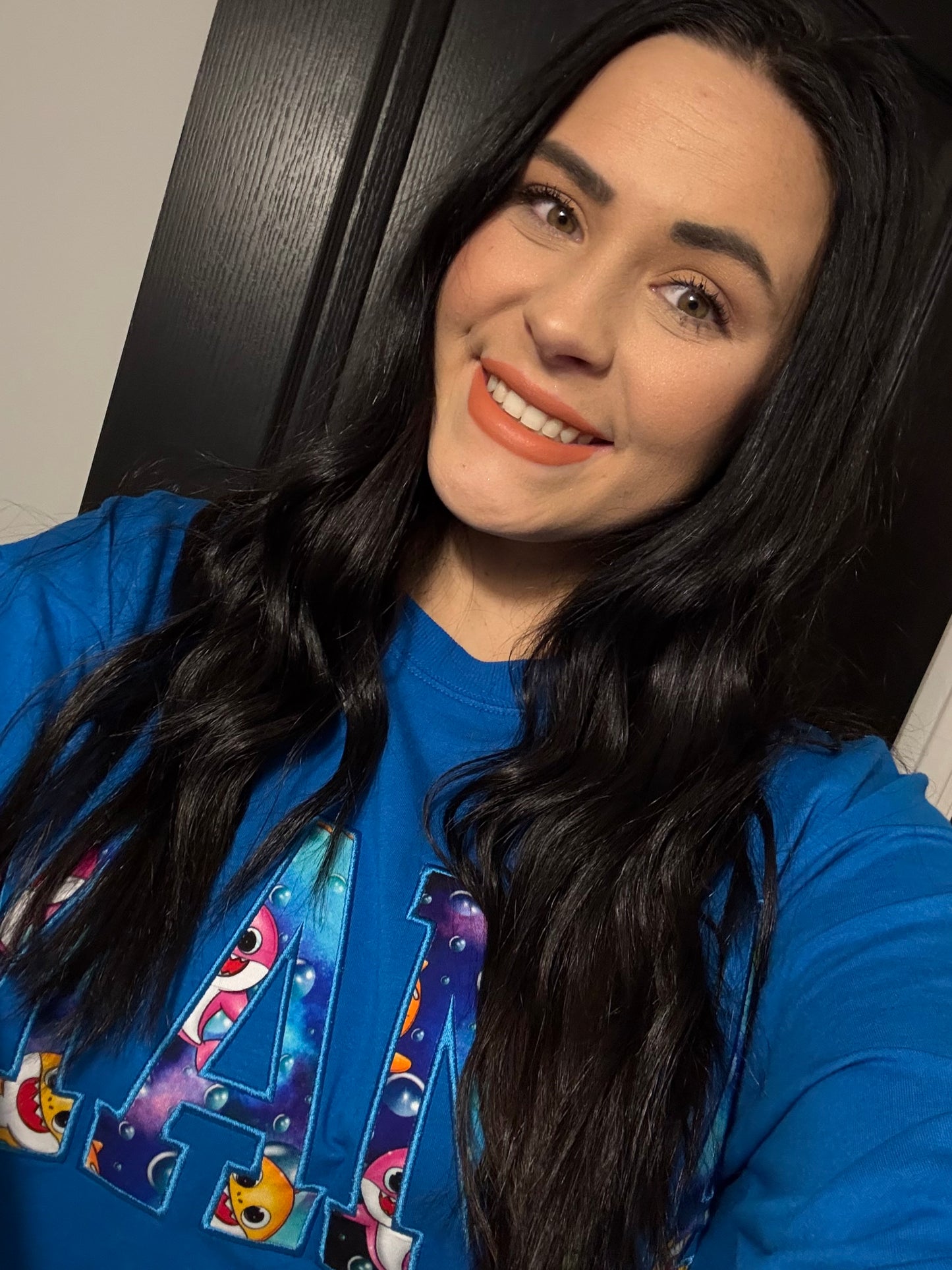 Fin Family Mama Embroidered French Terry Crewneck