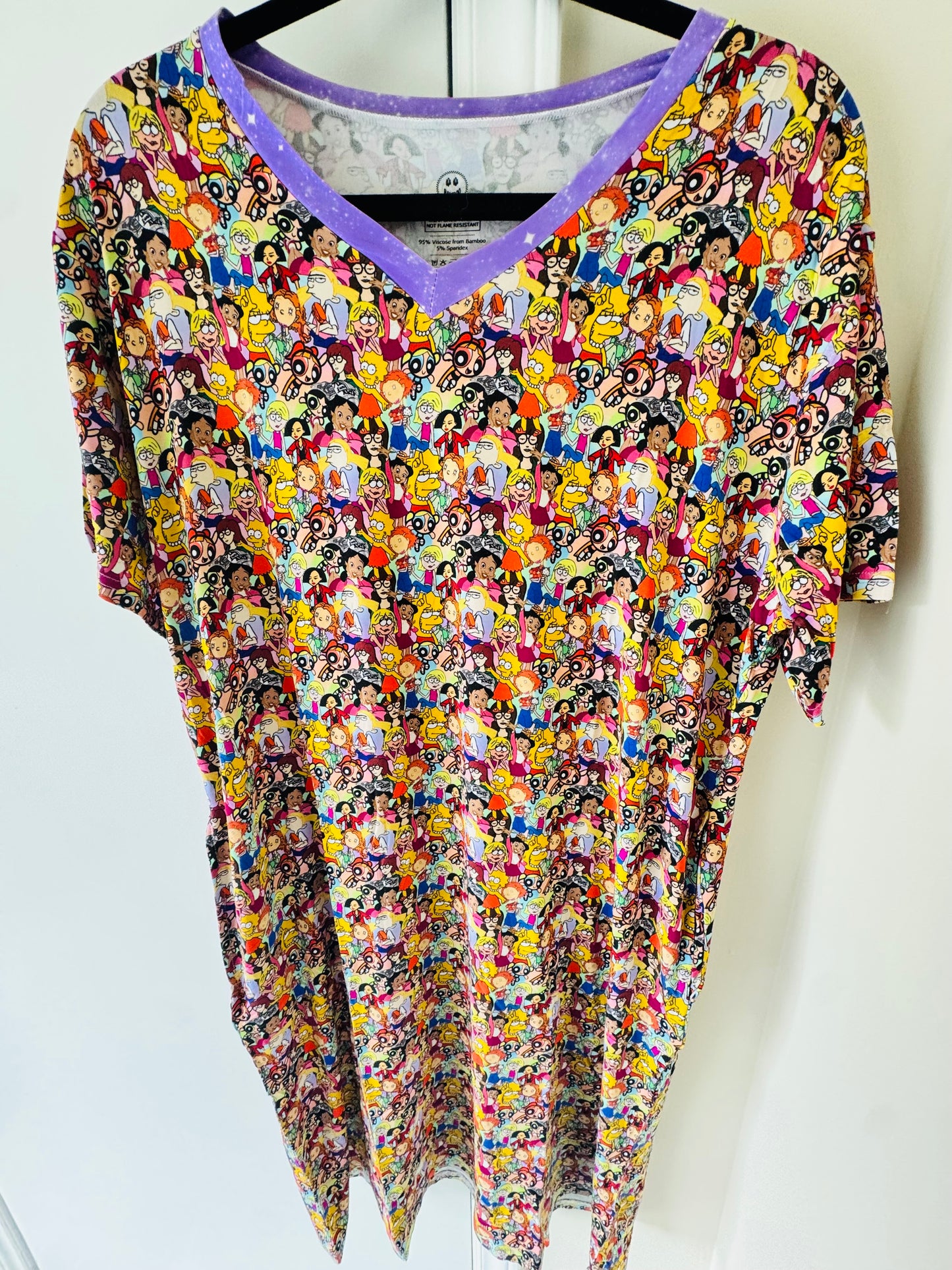 90s Girlies Women’s Nightgown