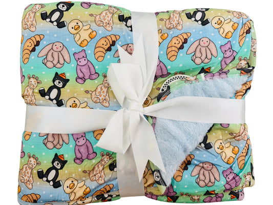 Baby’s Besties Bamboo Plush Blanket - 50 x 60