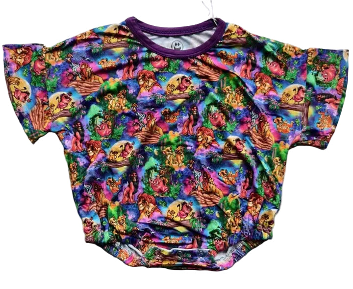 Pride Rock Short Sleeve Bubble