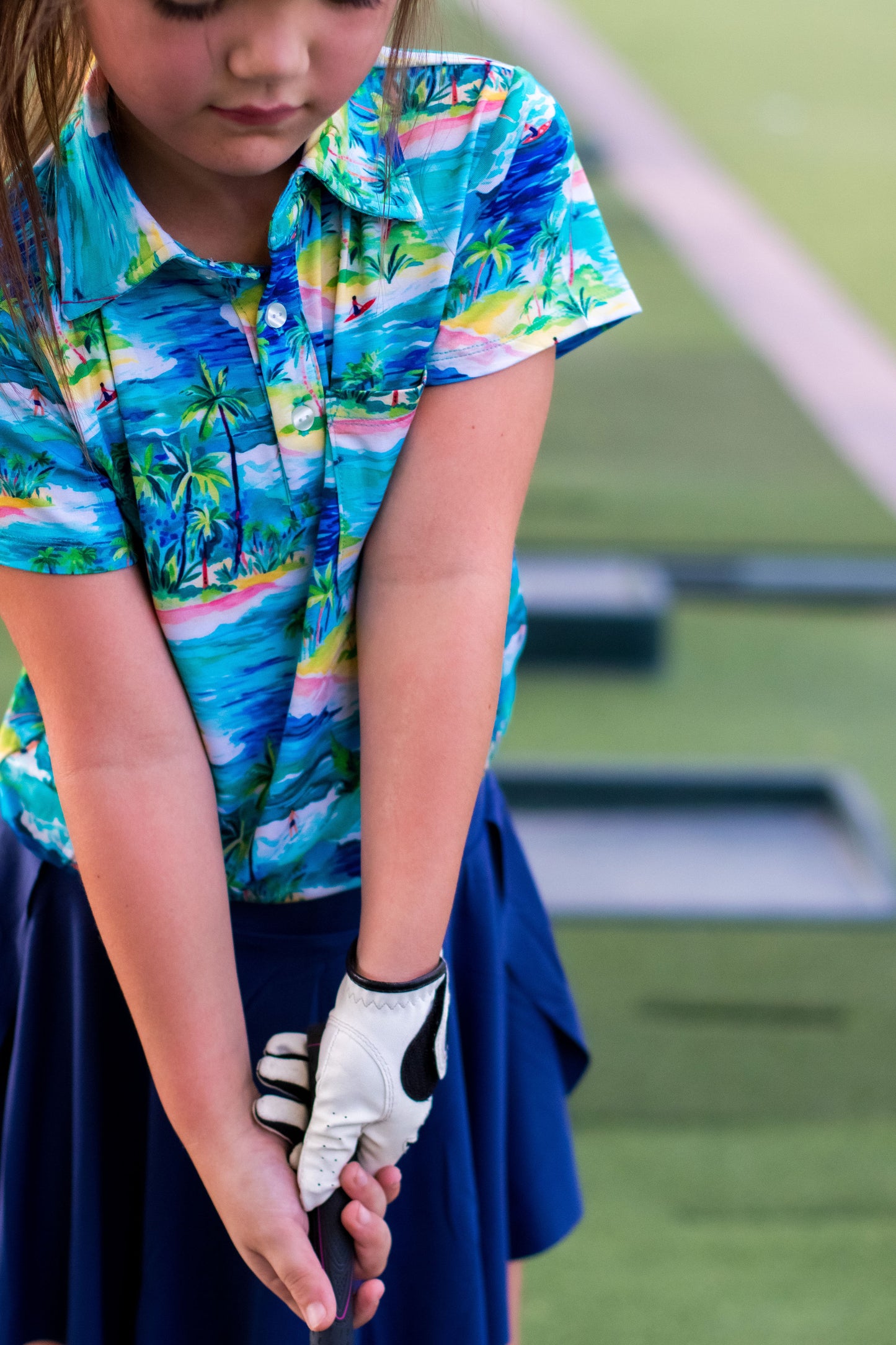 Kid’s Teal Beach Polo