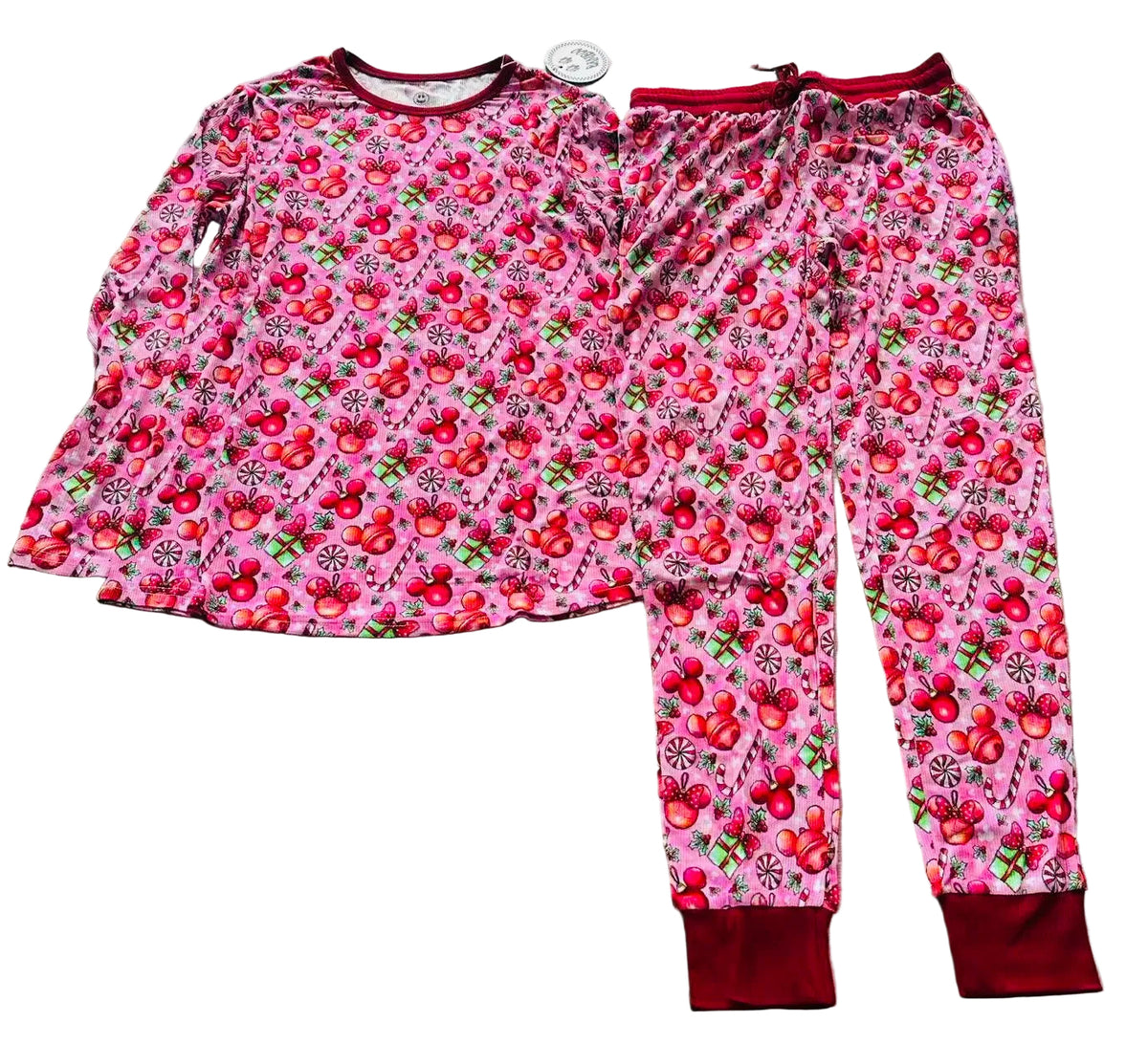 Mistletoe Magic Women’s Ribbed PJ Set