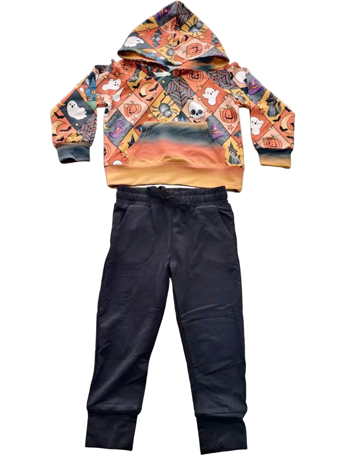 Haunted House French Terry Hooded Jogger Set