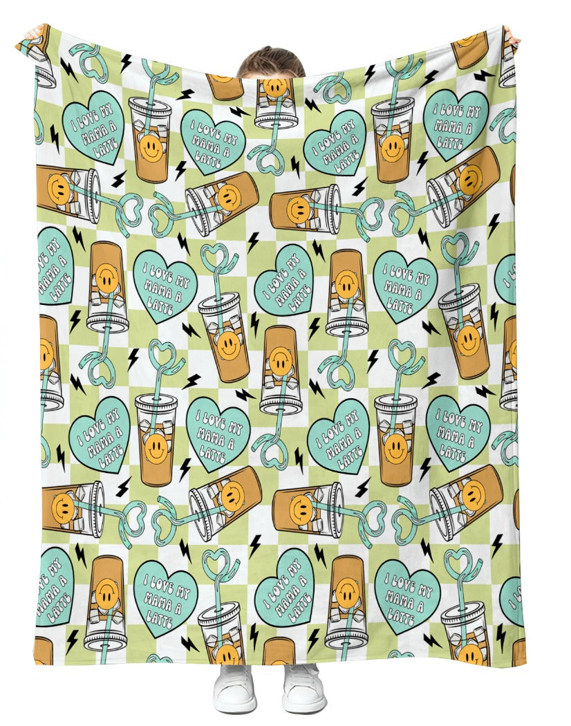 Iced Every Season Plush Blanket 50x60