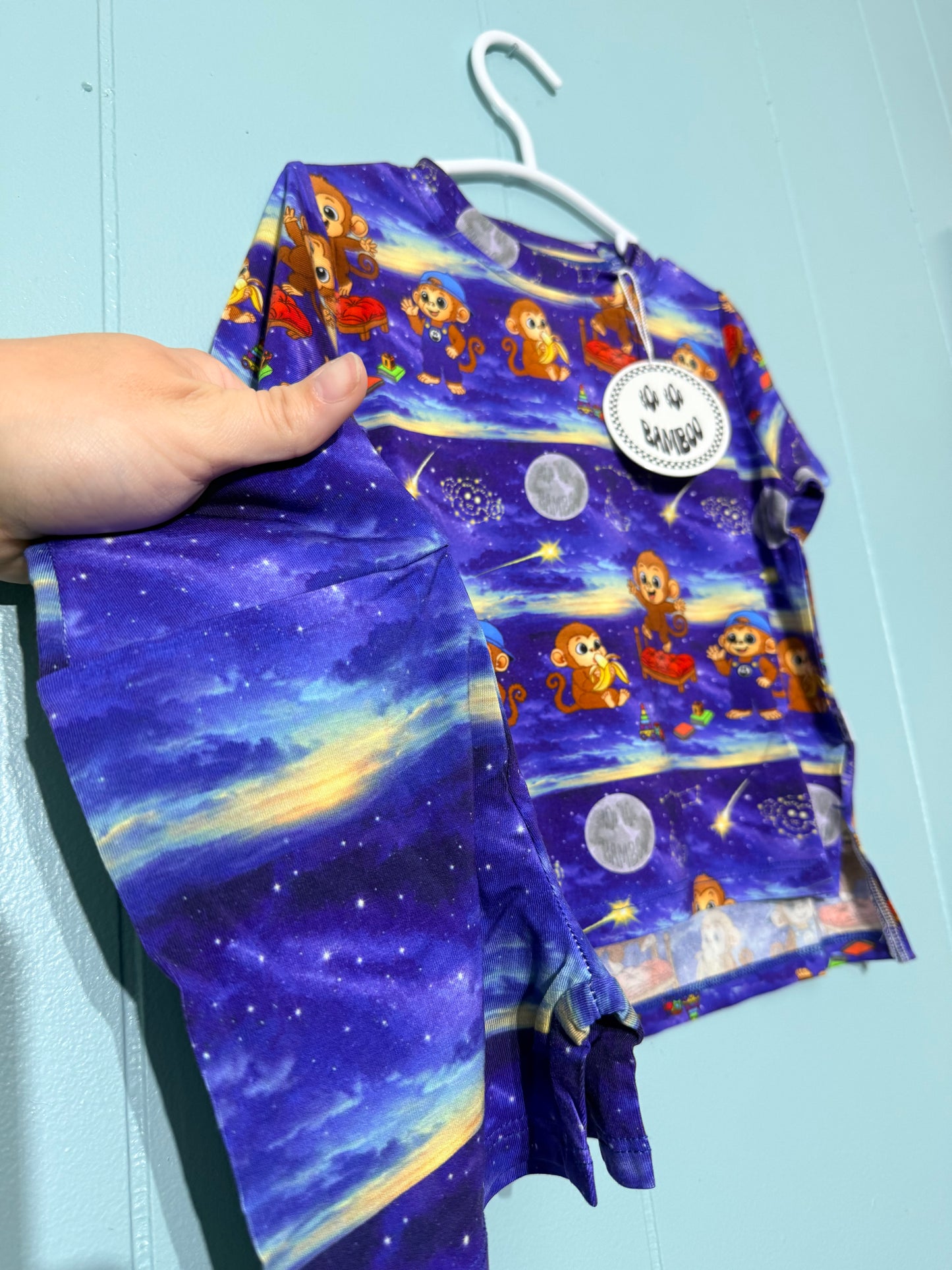 Munkee Boo Boo Biker Short Set
