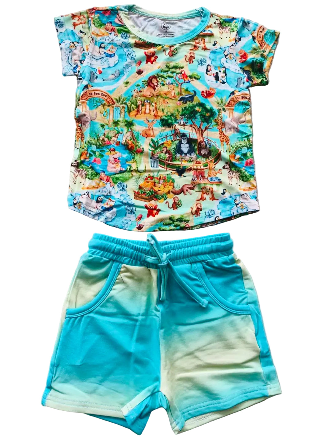Boo Boo Zoo Short Set
