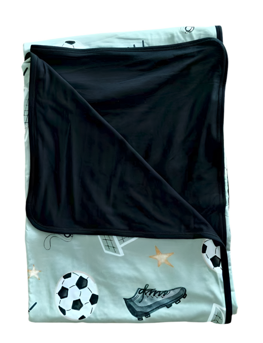 Shoot Your Shot Bamboo Blanket - 60x60