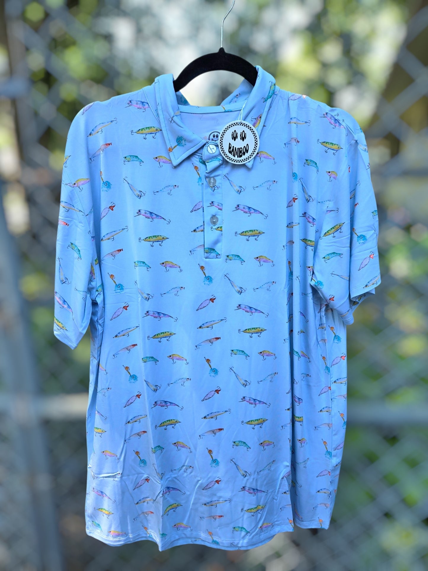 Men’s Fishing Lures Polo