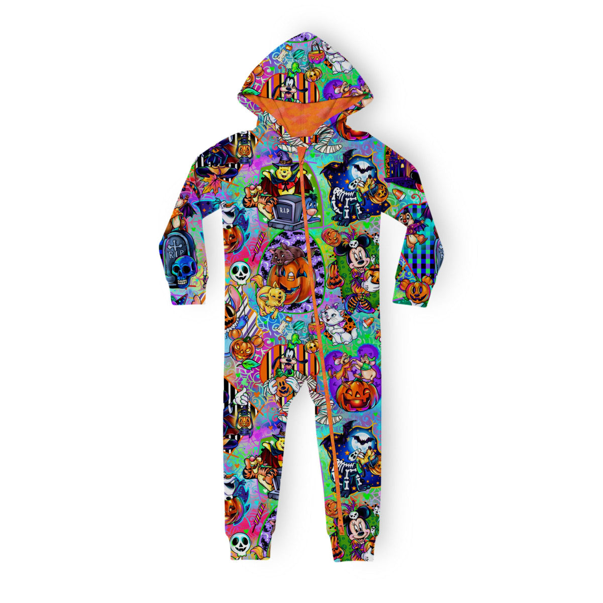 Spooktacular Daywear French Terry Hooded Zippy