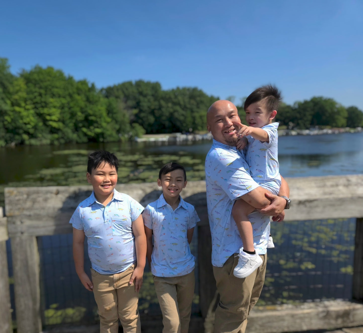 Kid’s Fishing Lures Polo