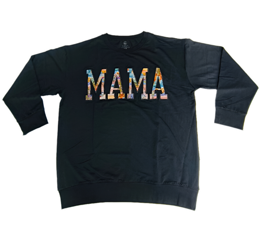 Embroidered Desert Mama Crewneck