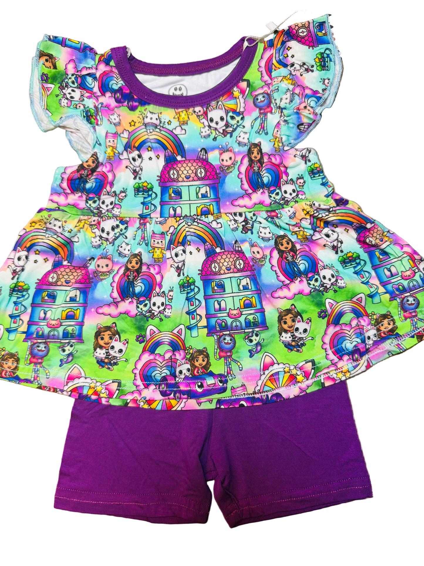 Dollhouse Friends Peplum Set