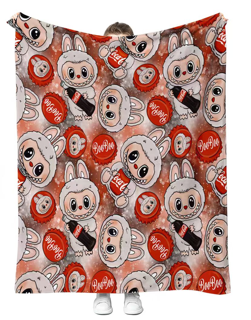 Boo Boo Cola Plush Blanket 50x60