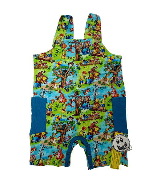 Acre Adventures French Terry Short Overalls