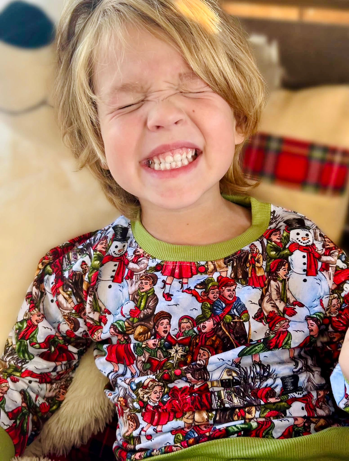 Vintage Village Kids French Terry Crewneck