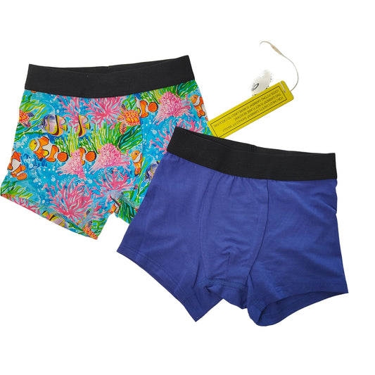 Coral Reef 2pk Boys Boxers