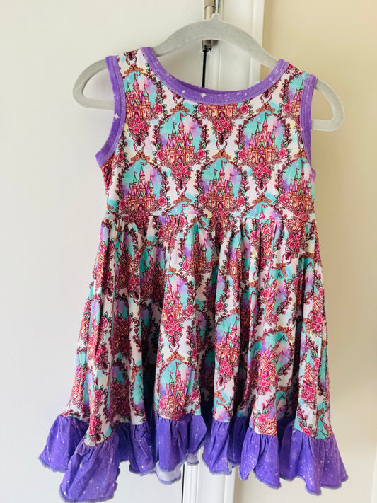 Royal Slumber Tank Twirl Dress