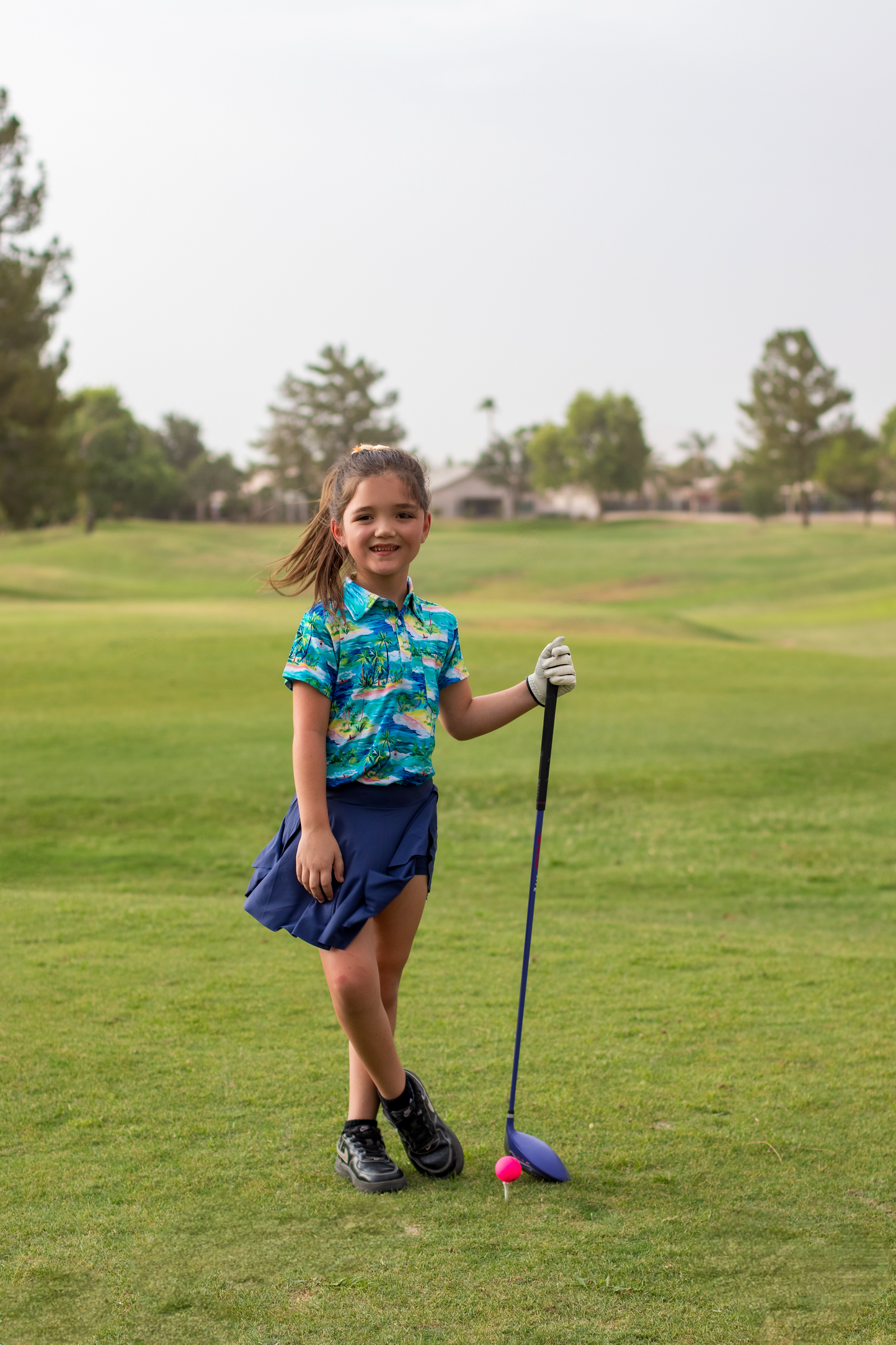 Kid’s Teal Beach Polo