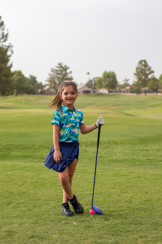 Kid’s Teal Beach Polo