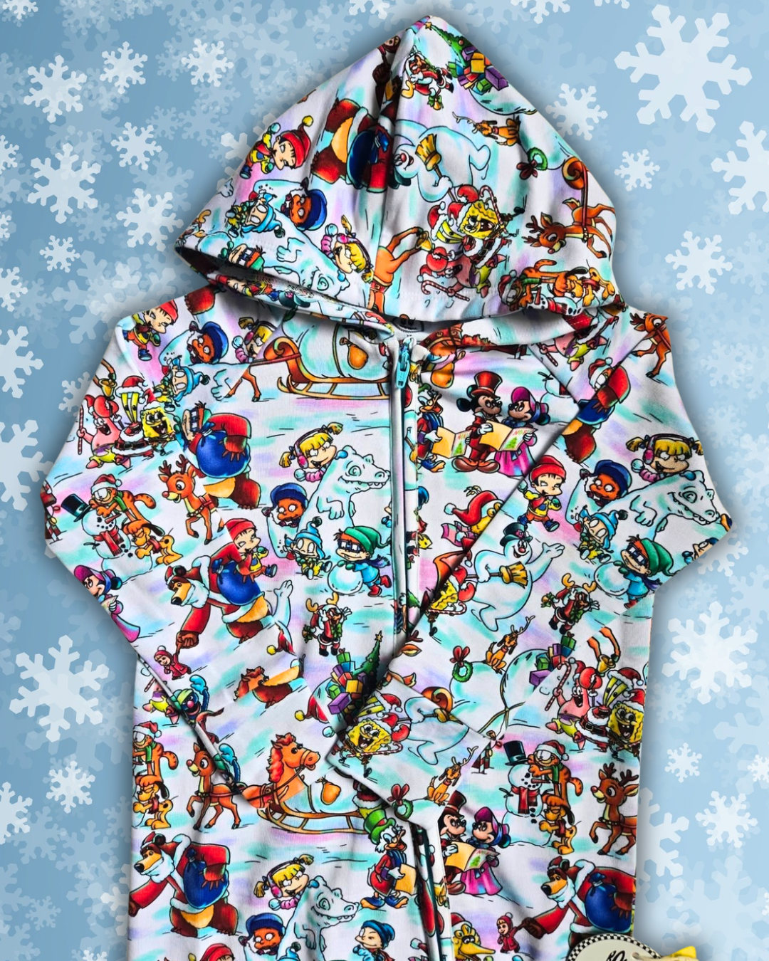 Snow Day Daywear French Terry Hooded Zippy