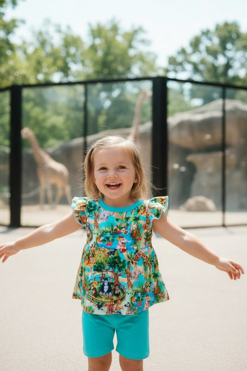 Boo Boo Zoo Peplum Set