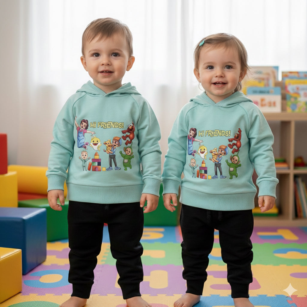 Hi Friends French Terry Jogger Set