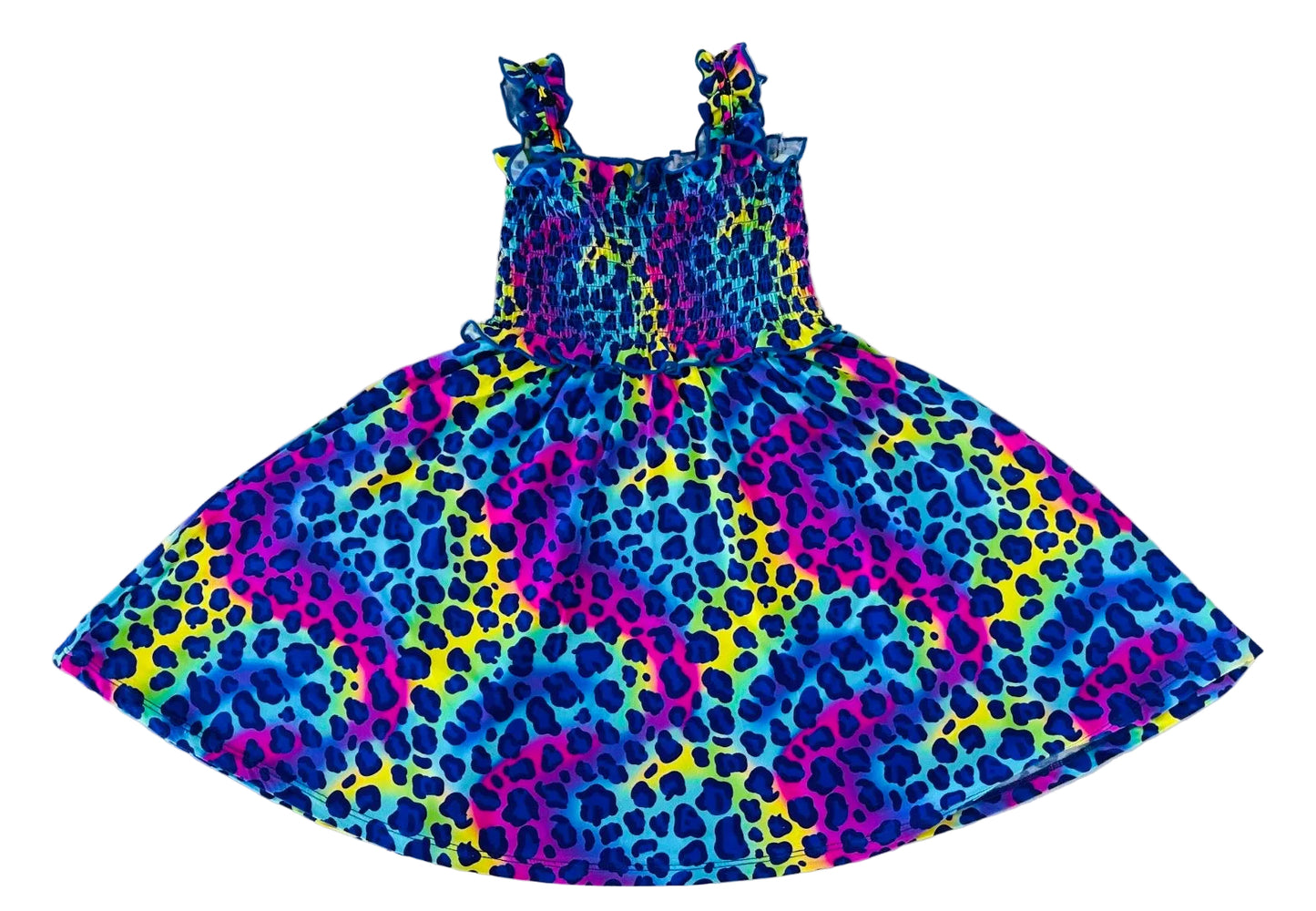 Wild Child Tank Smocked Twirl Dress